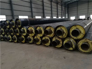 外滑动直埋钢套钢保温钢管